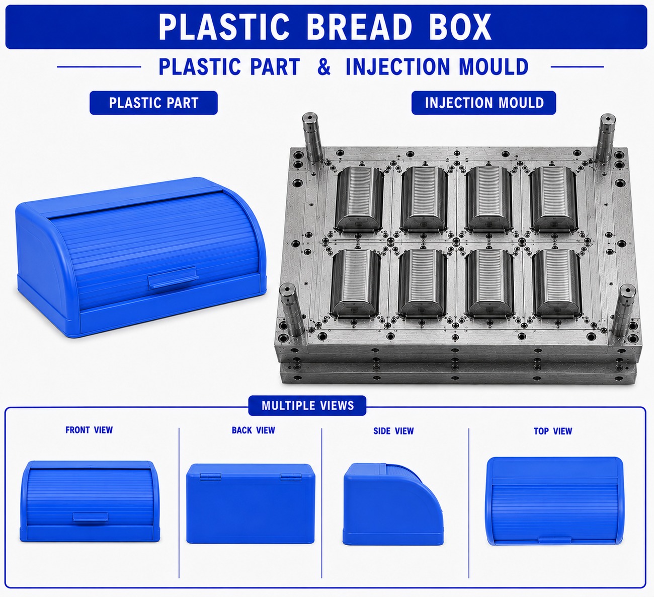 Plastic Bread Box Mould and Moulding Service